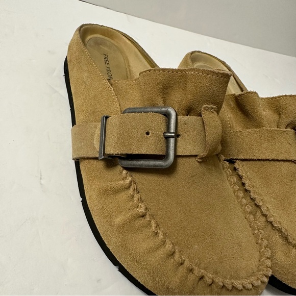 Free People After Riding Mule Loafers
Women's 6.5 Brown Buckle Slip-On Boho Cozy - Picture 3 of 11
